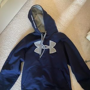 Blue under armor hoodie